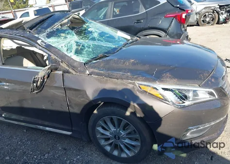 2015 Hyundai Sonata Limited z USA, uszkodzony, nr VIN 5NPE34AFXFH121833